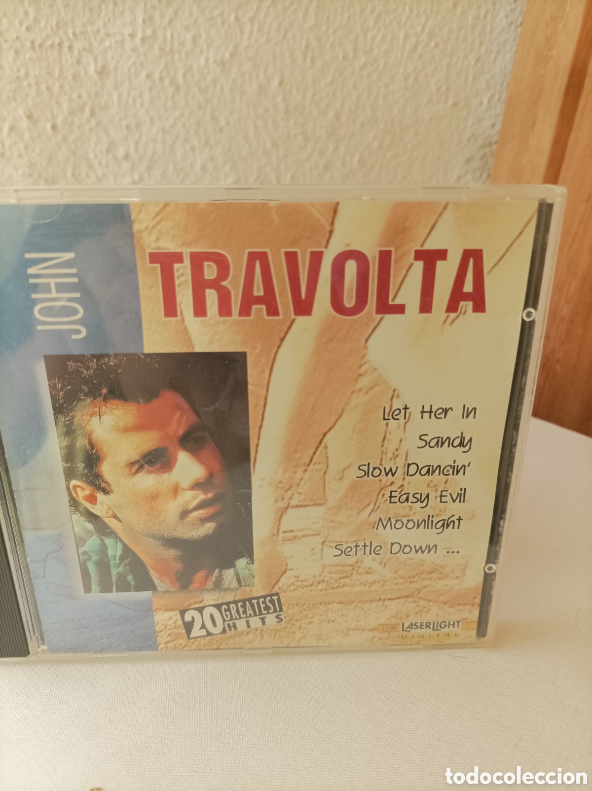 CDs de m&uacute;sica: John Travolta. 20 greatest hits. Cd - Foto 1