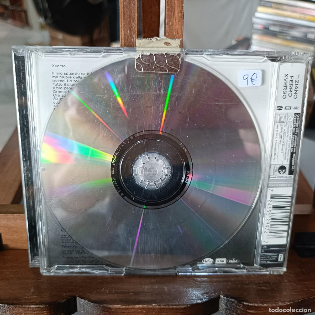 CDs de m&uacute;sica: Tiziano Ferro - XVerso - CD. Single - Foto 2
