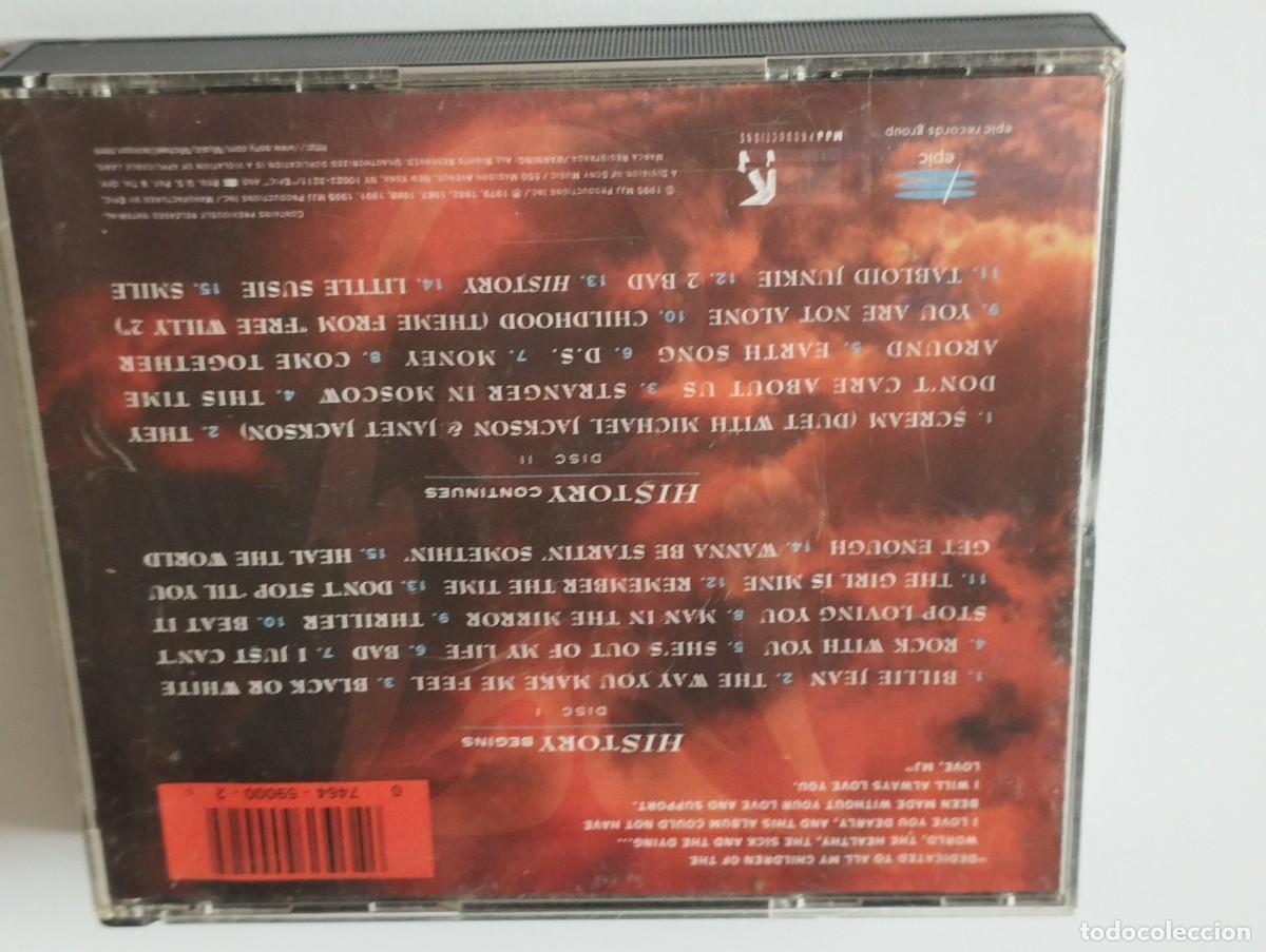 CDs de m&uacute;sica: 2 CD MICHAEL JACKSON HISTORY - Foto 2