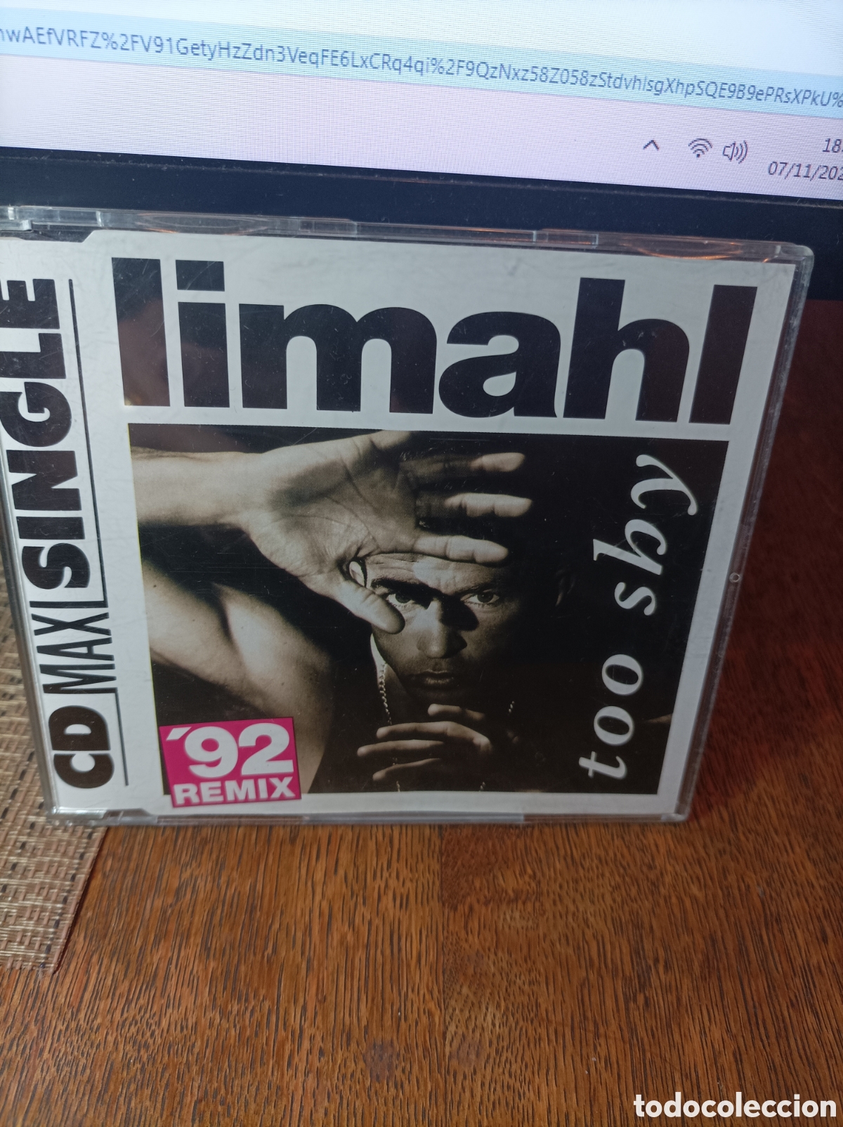 CDs de m&uacute;sica: Limahl. Too shy 92 remix. Cd - Foto 1