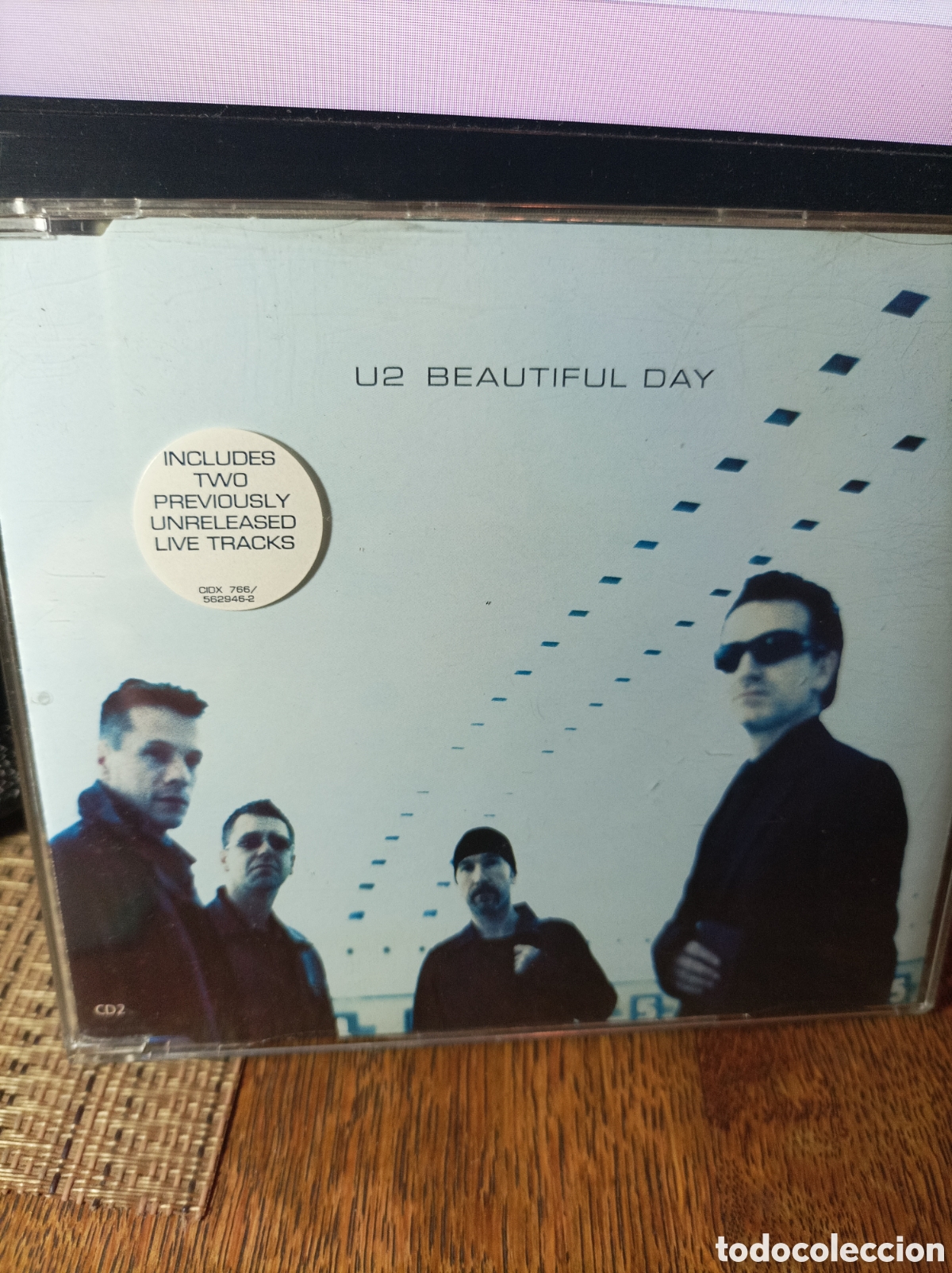 CDs de m&uacute;sica: U2. Beautiful day. Cd. Live track - Foto 1