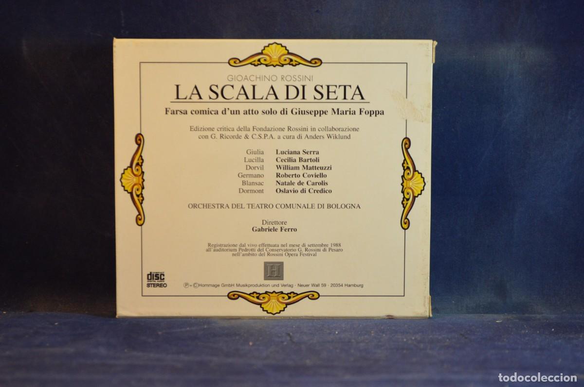 CDs de m&uacute;sica: GIOACHINO ROSSINI - LA SCALADA DI SETA - 2 CD - Foto 2