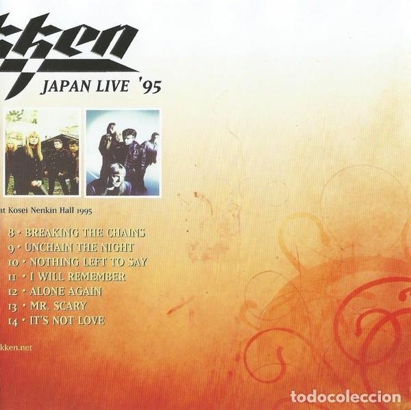 CDs de m&uacute;sica: Dokken &ndash; Japan Live 95 - Foto 4