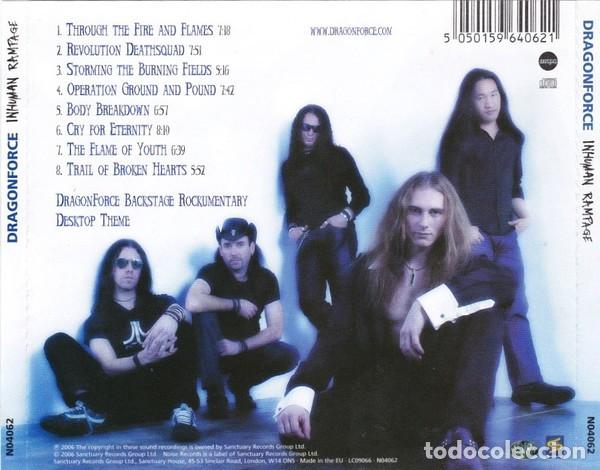 CDs de m&uacute;sica: DragonForce &ndash; Inhuman Rampage - Foto 6