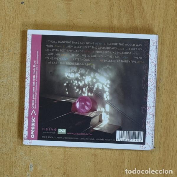 CDs de m&uacute;sica: CARLA BRUNI - NO PROMISES - CD - Foto 2