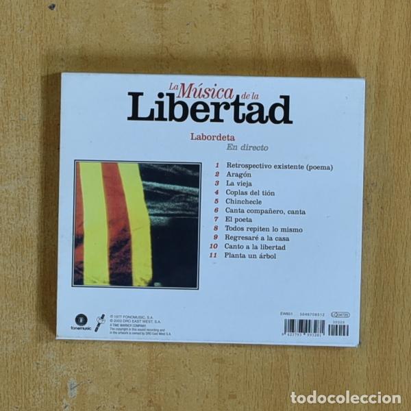 CDs de m&uacute;sica: LABORDETA - EN DIRECTO - CD - Foto 2