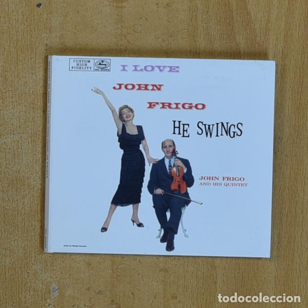 CDs de M&uacute;sica: JOHN FRIGO AND HIS QUINTET - I LOVE JOHN FRIGO HE SWINGS - CD