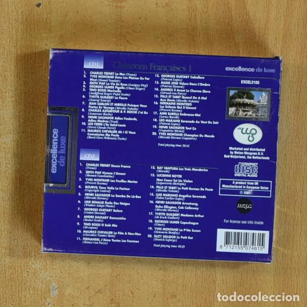CDs de m&uacute;sica: VARIOS - CHANSONS FRANCAISES 1 - CD - Foto 2