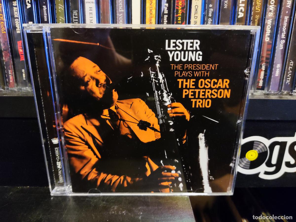 CDs de M&uacute;sica: LESTER YOUNG WITH THE OSCAR PETERSON TRIO - THE PRESIDENT PLAYS WITH THE OSCAR PETERSON TRIO