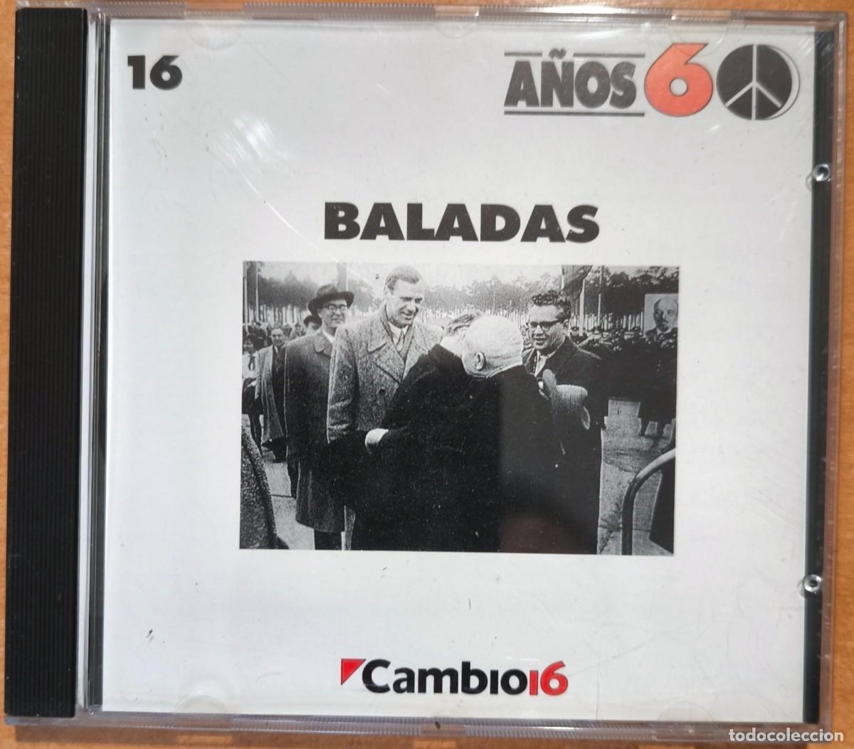 CDs de m&uacute;sica: A&ntilde;os 60 - 16: Baladas - Foto 1
