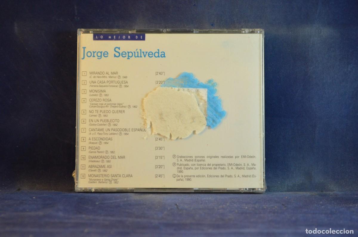CDs de m&uacute;sica: JORGE SEP&Uacute;LVEDA &ndash; LO MEJOR DE - CD - Foto 2