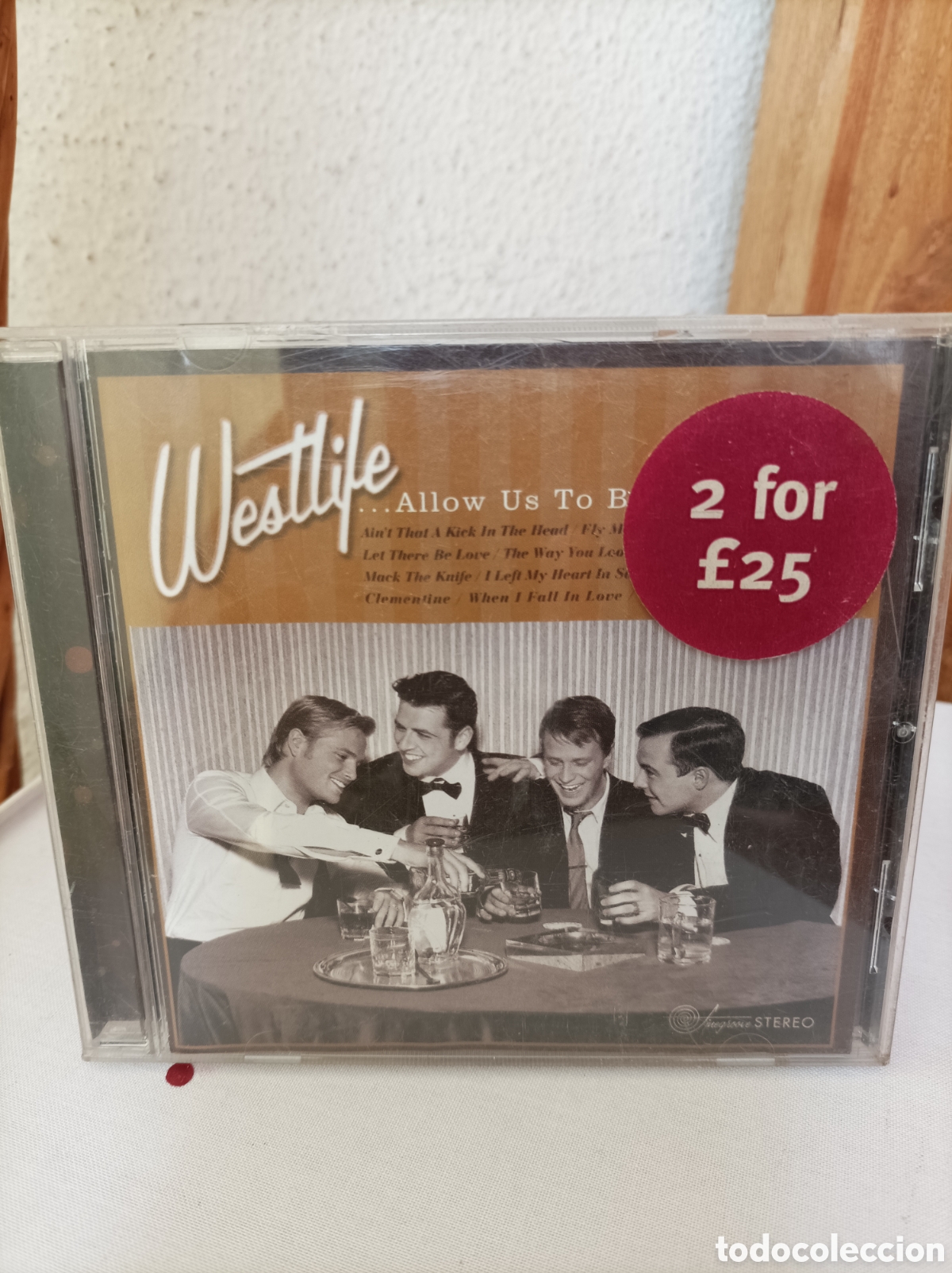 CDs de m&uacute;sica: Westlife. ...allow US to be Frank. Cd - Foto 1