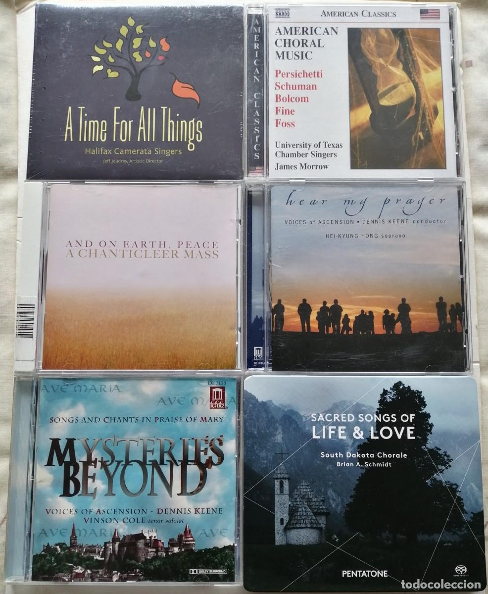 Musik-CDs: LOTE DE 11 CDS DE M&Uacute;SICA CORAL