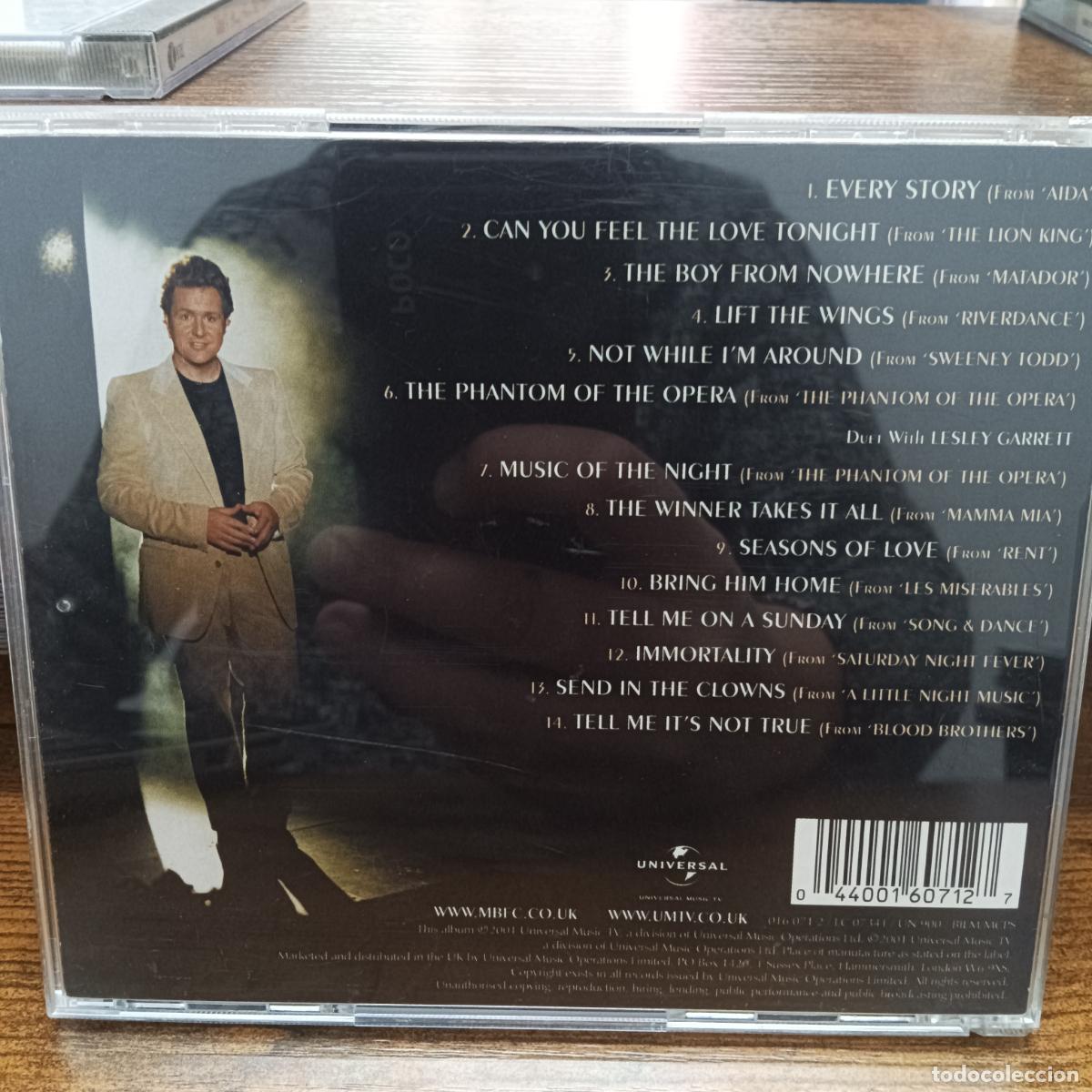 CDs de m&uacute;sica: MICHAEL BALL, CENTRE STAGE - CD - Foto 2
