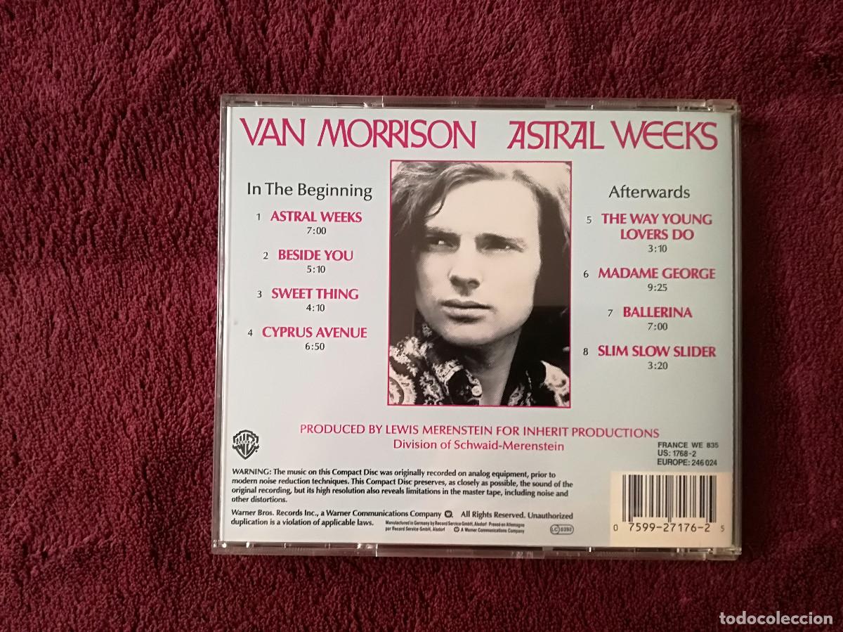 CDs de m&uacute;sica: VAN MORRISON - ASTRAL WEEKS - PEDIDO MINIMO 7&euro; - Foto 2