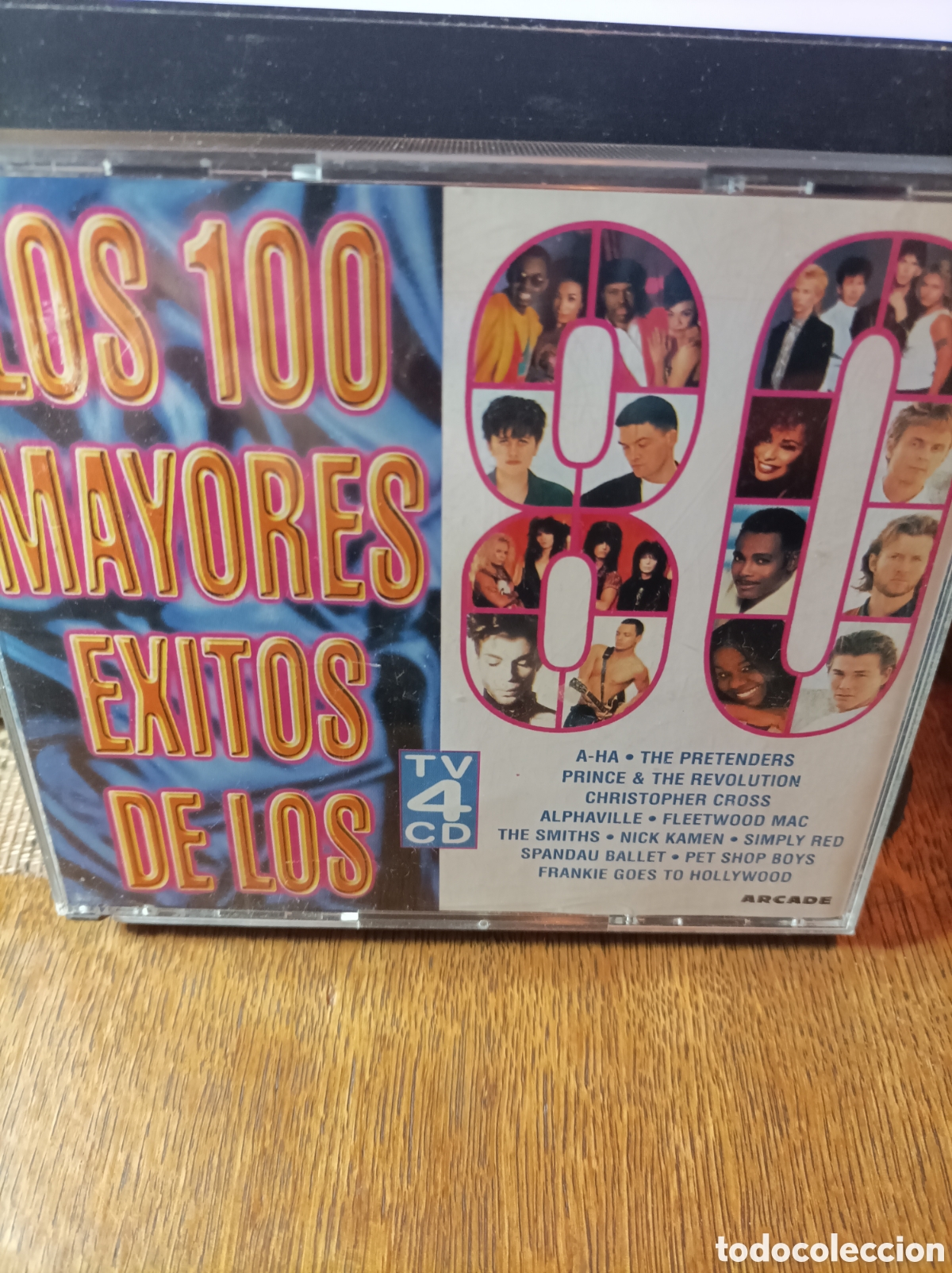 CDs de m&uacute;sica: Los 100 mayores &eacute;xitos de los 80. 4 cds. - Foto 1
