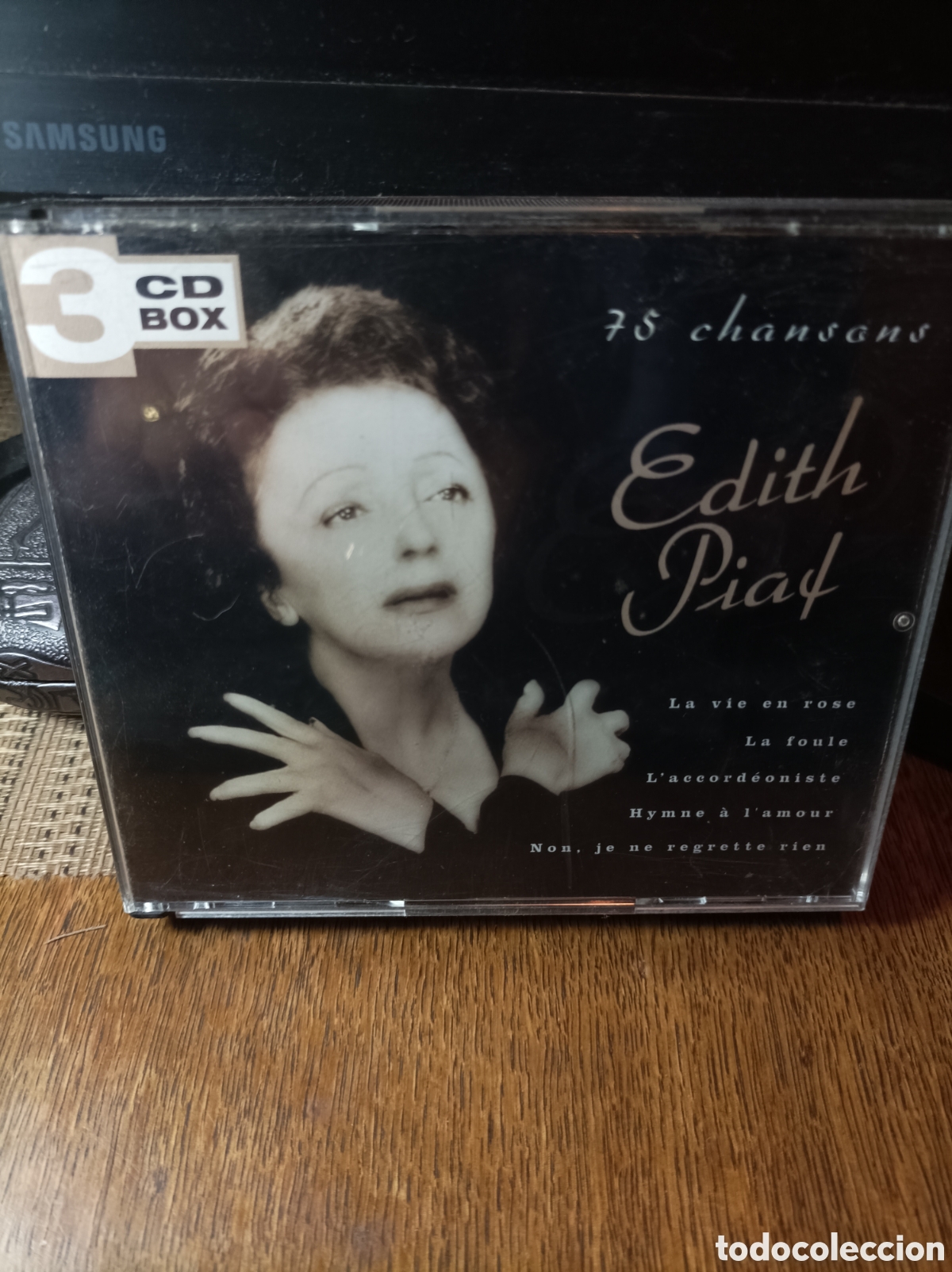 CDs de m&uacute;sica: Edith piaf. 75 chansons. 3 cds. - Foto 1