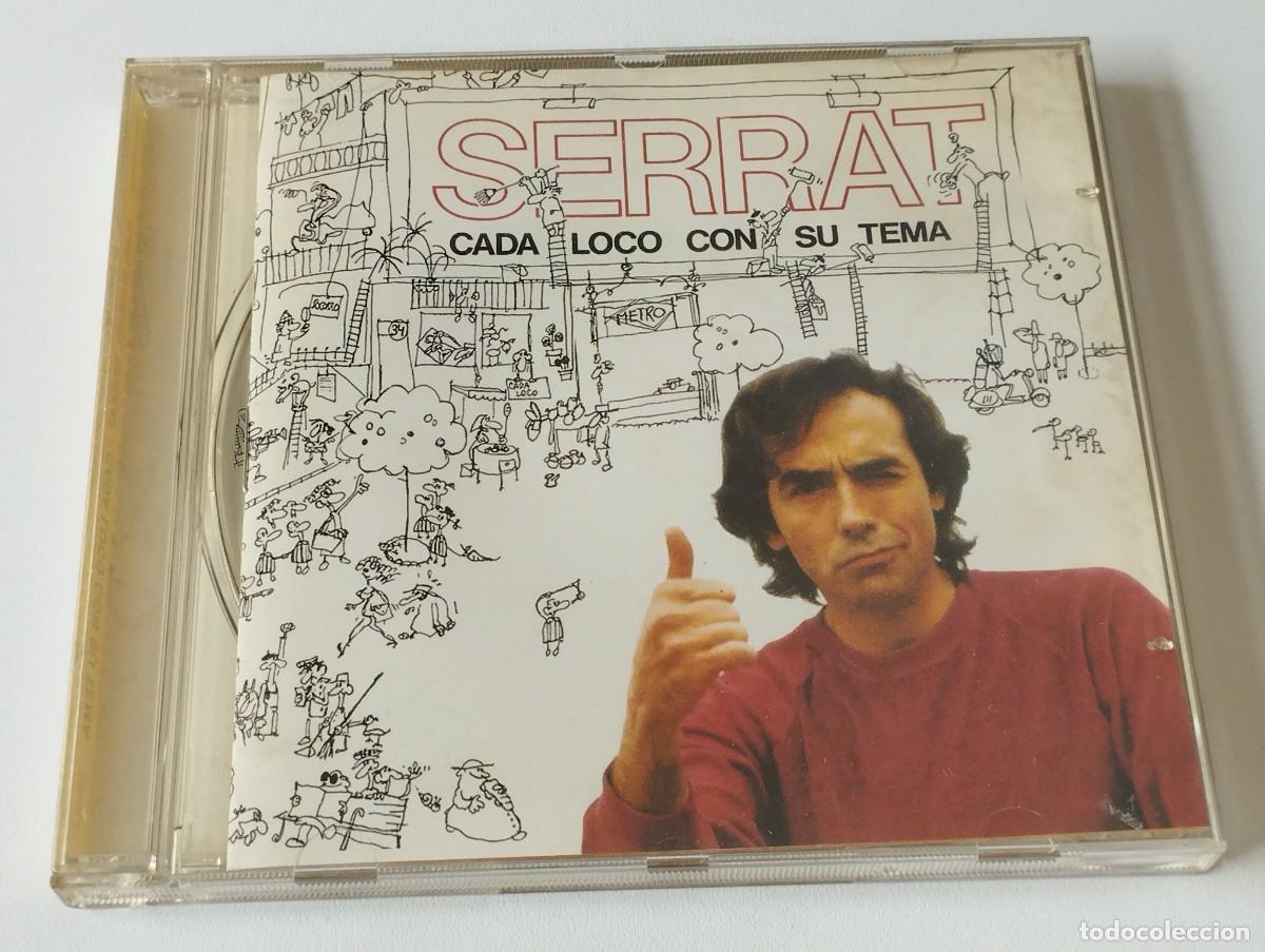 CDs de m&uacute;sica: CD SERRAT CADA LOCO CON SU TEMA - Foto 2