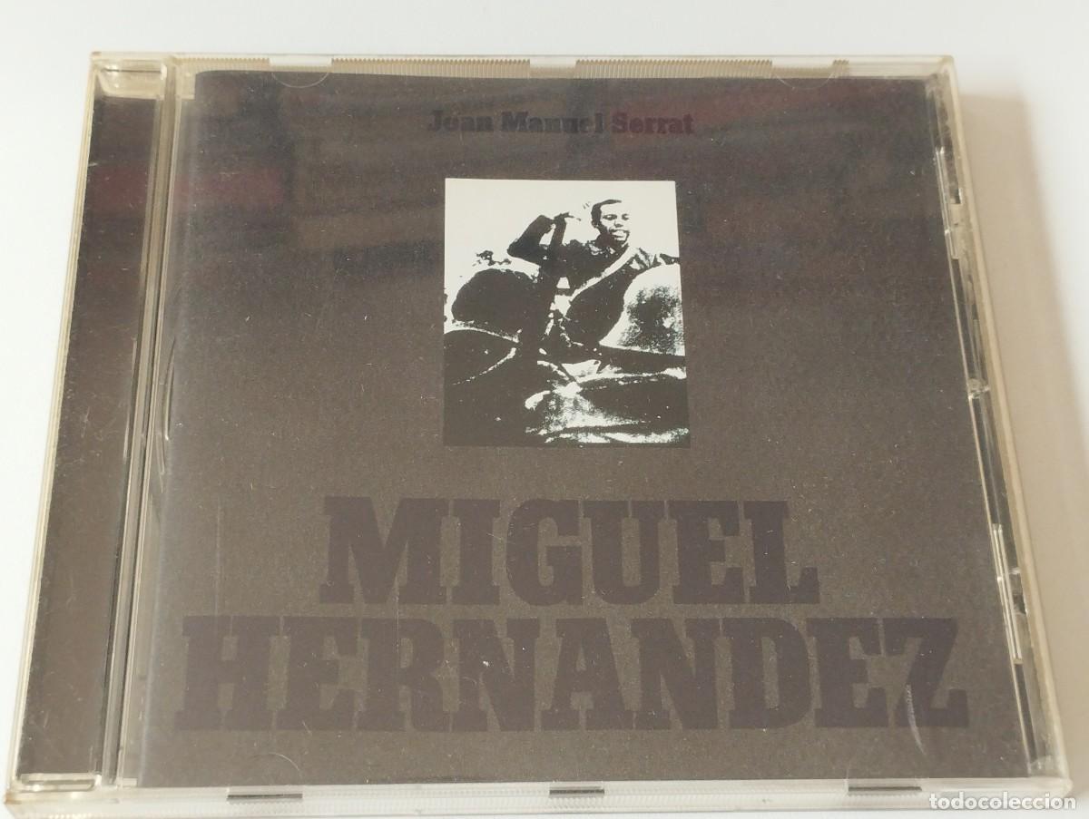 CDs de m&uacute;sica: CD JUAN MANUEL SERRAT MIGUEL HERNANDEZ - Foto 1