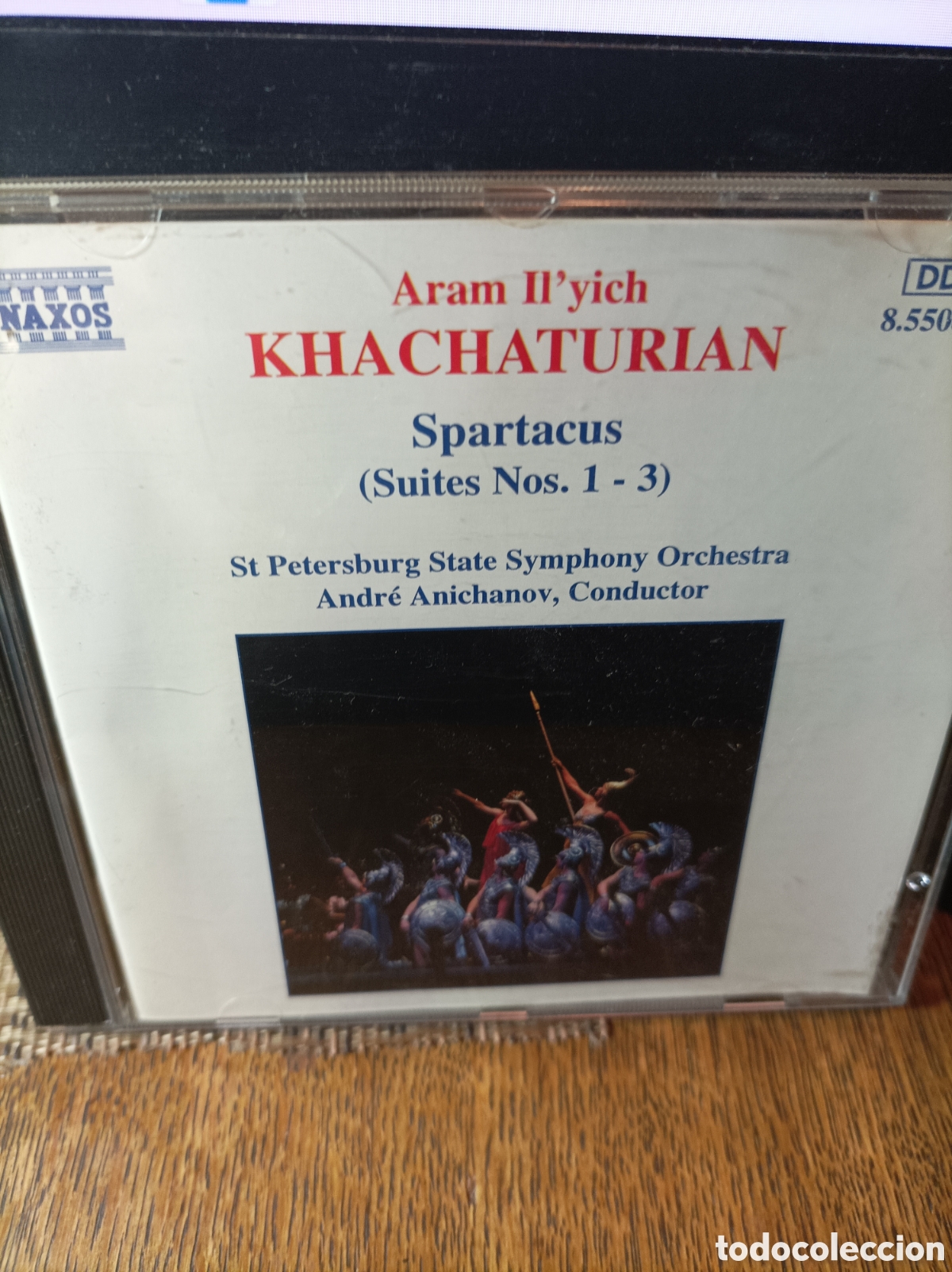 CDs de m&uacute;sica: Khachaturian. Spartacus. Cd - Foto 1