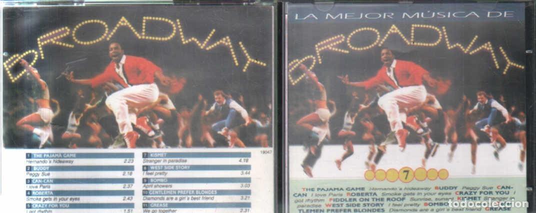 CDs de M&uacute;sica: LA MEJOR MUSICA DE BROADWAY N&ordm;7. VV.AA. CD-VARIOS-2761