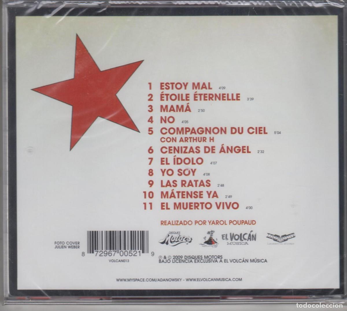 CDs de m&uacute;sica: Adanowsky cd El &Iacute;dolo 2009 (Precintado) - Foto 2
