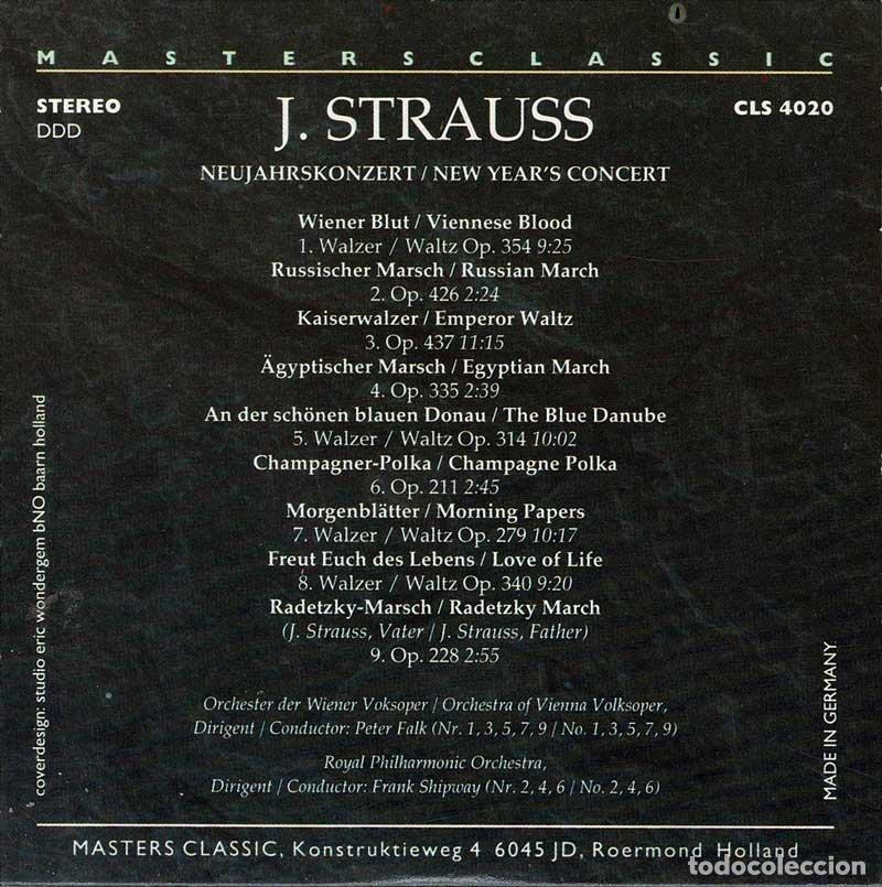 CDs de m&uacute;sica: Masters Classic. Strauss. CD - Foto 2
