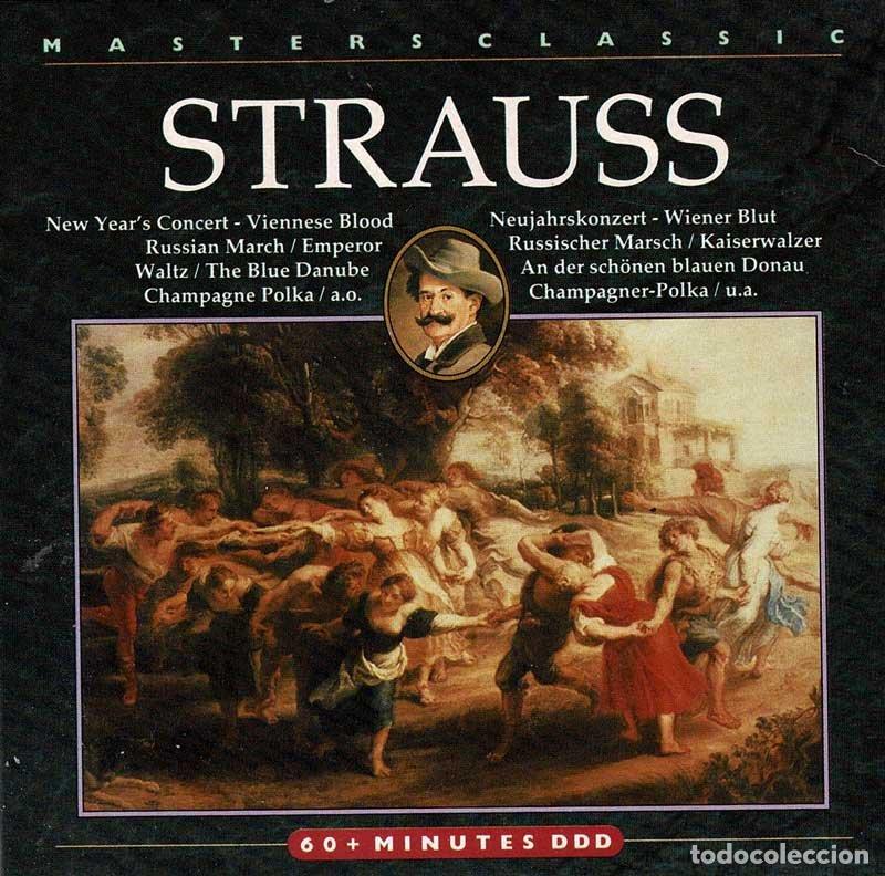 CDs de m&uacute;sica: Masters Classic. Strauss. CD - Foto 1