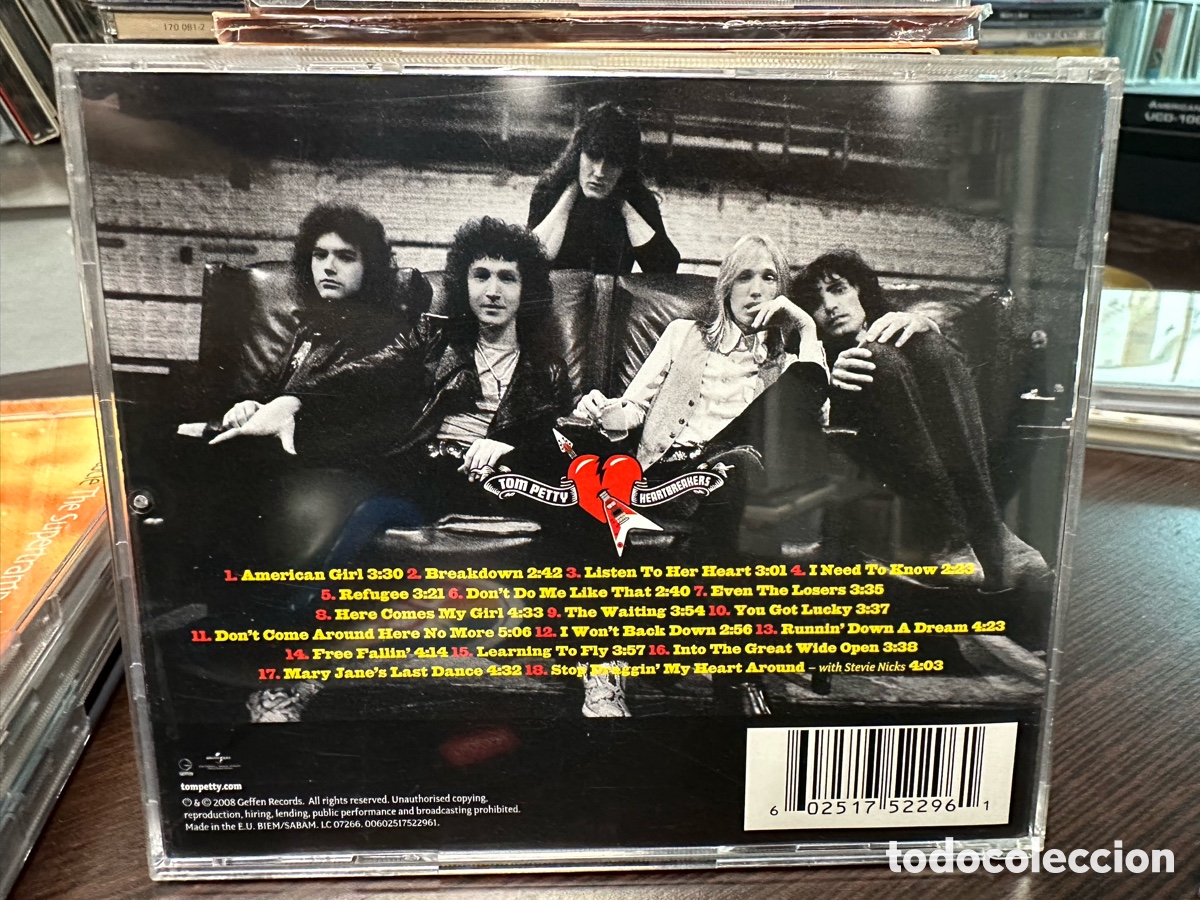 CDs de m&uacute;sica: Tom Petty And The Heartbreakers - Greatest Hits (CD) - Foto 2