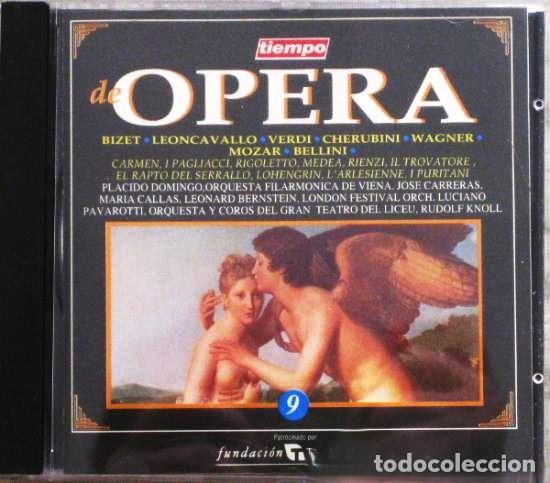 CDs de M&uacute;sica: TIEMPO DE &Oacute;PERA. VOL. IX. GRUPO ZETA-FUNDACI&Oacute;N TABACALERA, EDITADO POR SERDISCO, 1993