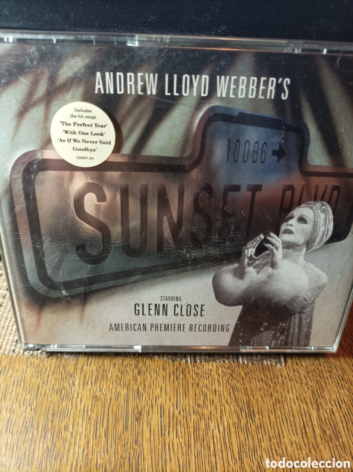 CDs de m&uacute;sica: Sunset Boulevard. Andrew lloyd webber. Glenn close. 2 Cds - Foto 1