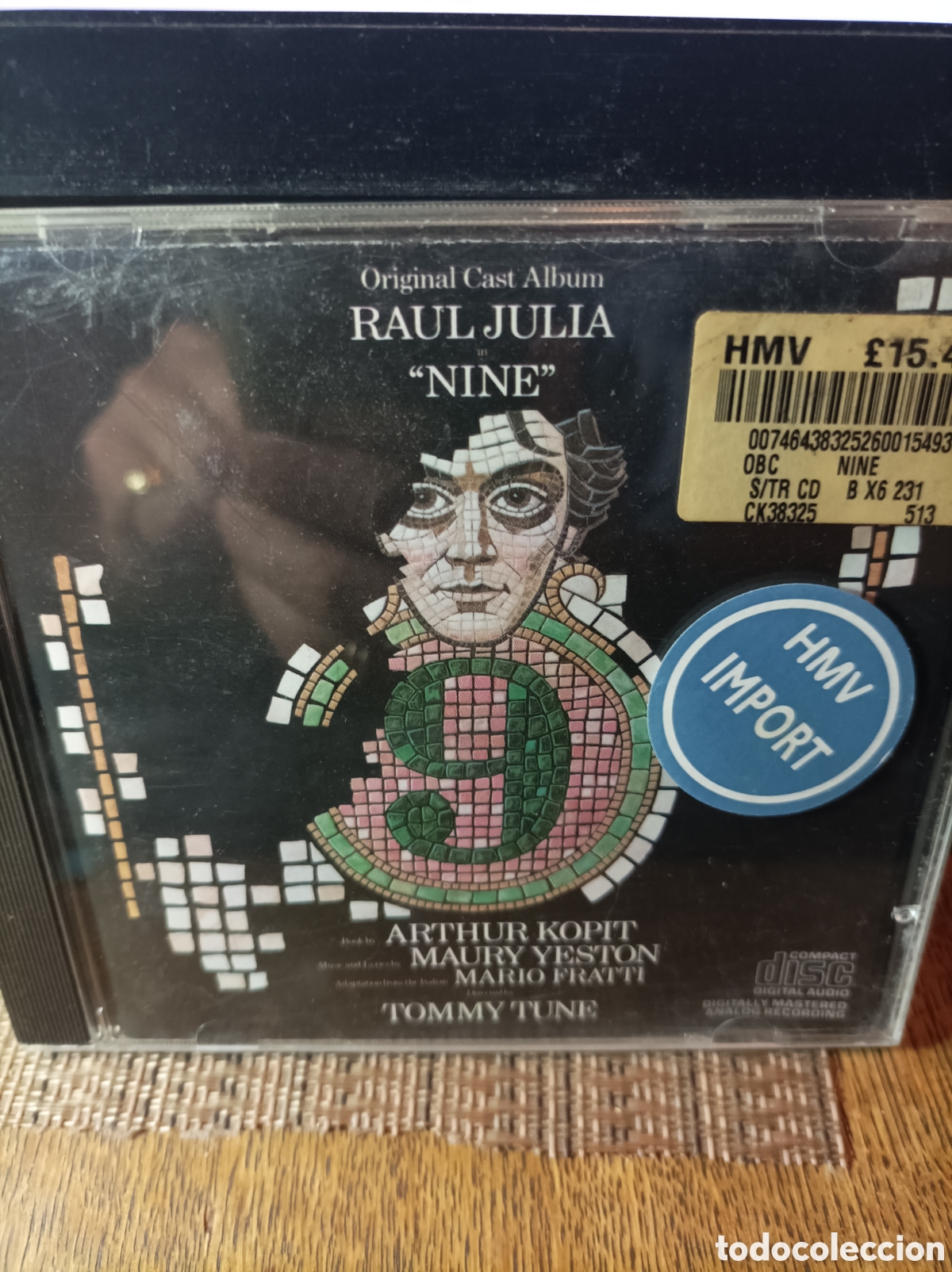 CDs de m&uacute;sica: Nine. Musical. Ra&uacute;l Julia. Cd - Foto 1