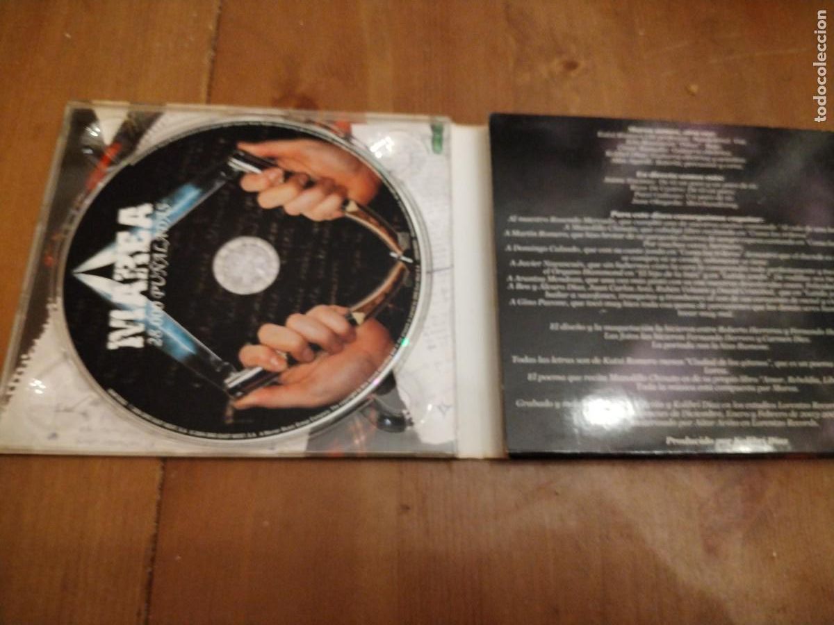 CDs de m&uacute;sica: Marea - 28.000 pu&ntilde;aladas. - Foto 2