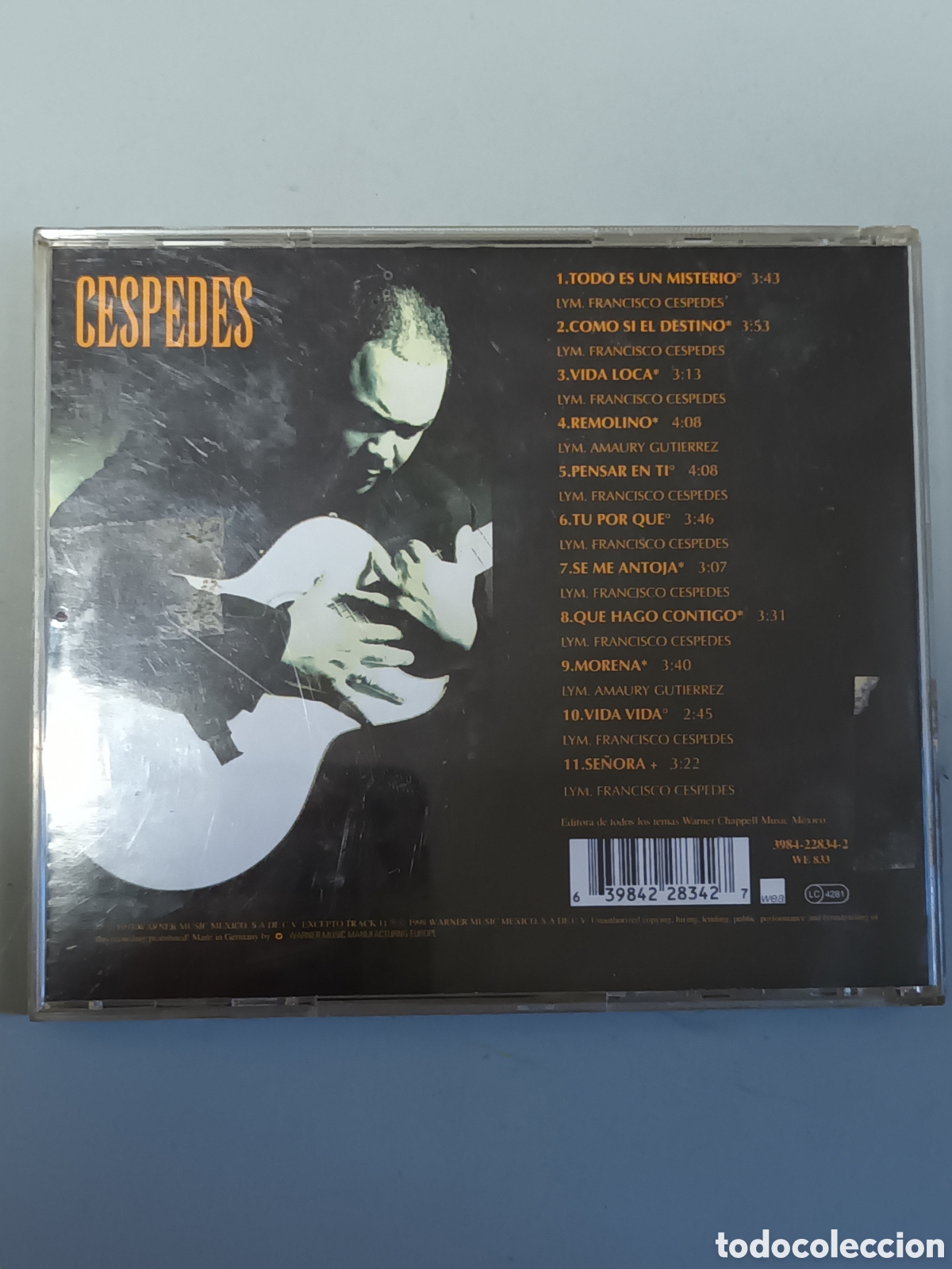 CDs de m&uacute;sica: Francisco c&eacute;spedes vida loca - Foto 2