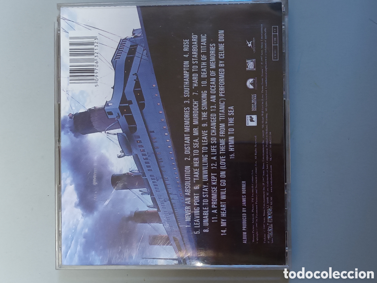 CDs de m&uacute;sica: Titanic banda sonora - Foto 2