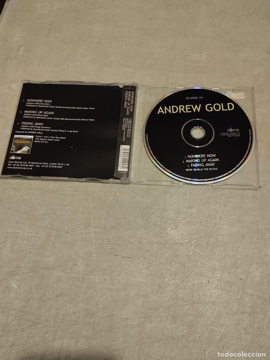 CDs de m&uacute;sica: Andrew Gold CD Maxi Nowhere Now - Foto 2