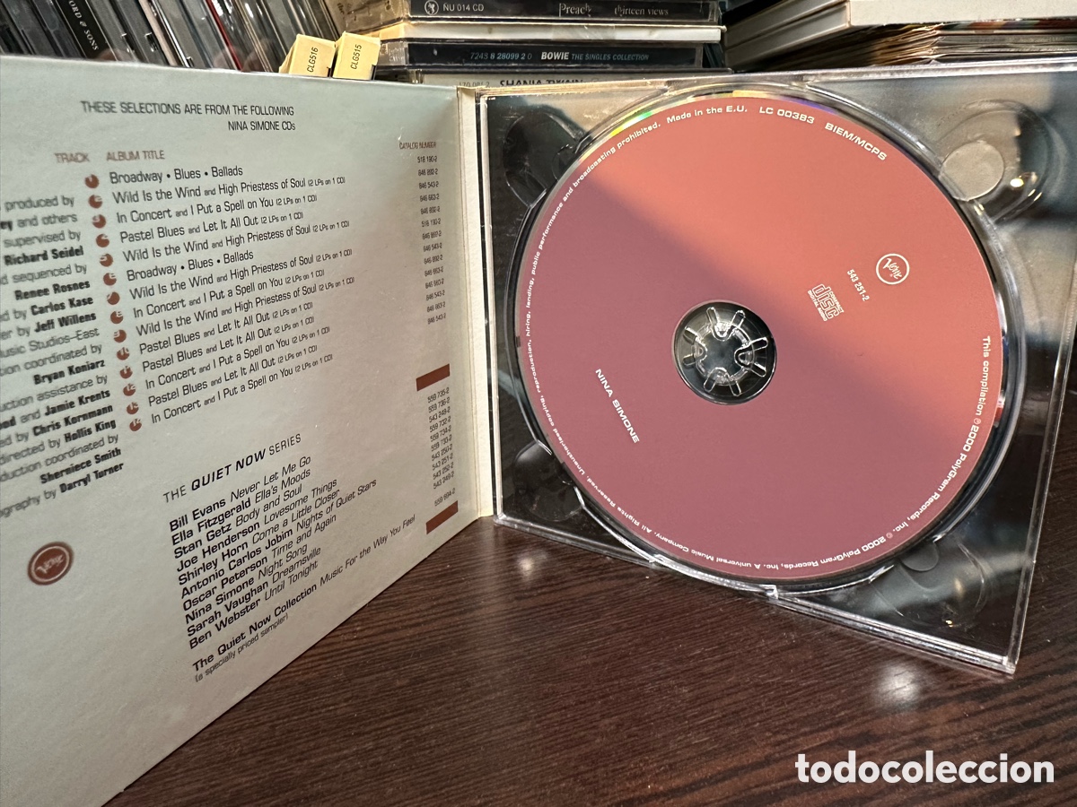 CDs de m&uacute;sica: Nina Simone - Night Song (CD) - Foto 2