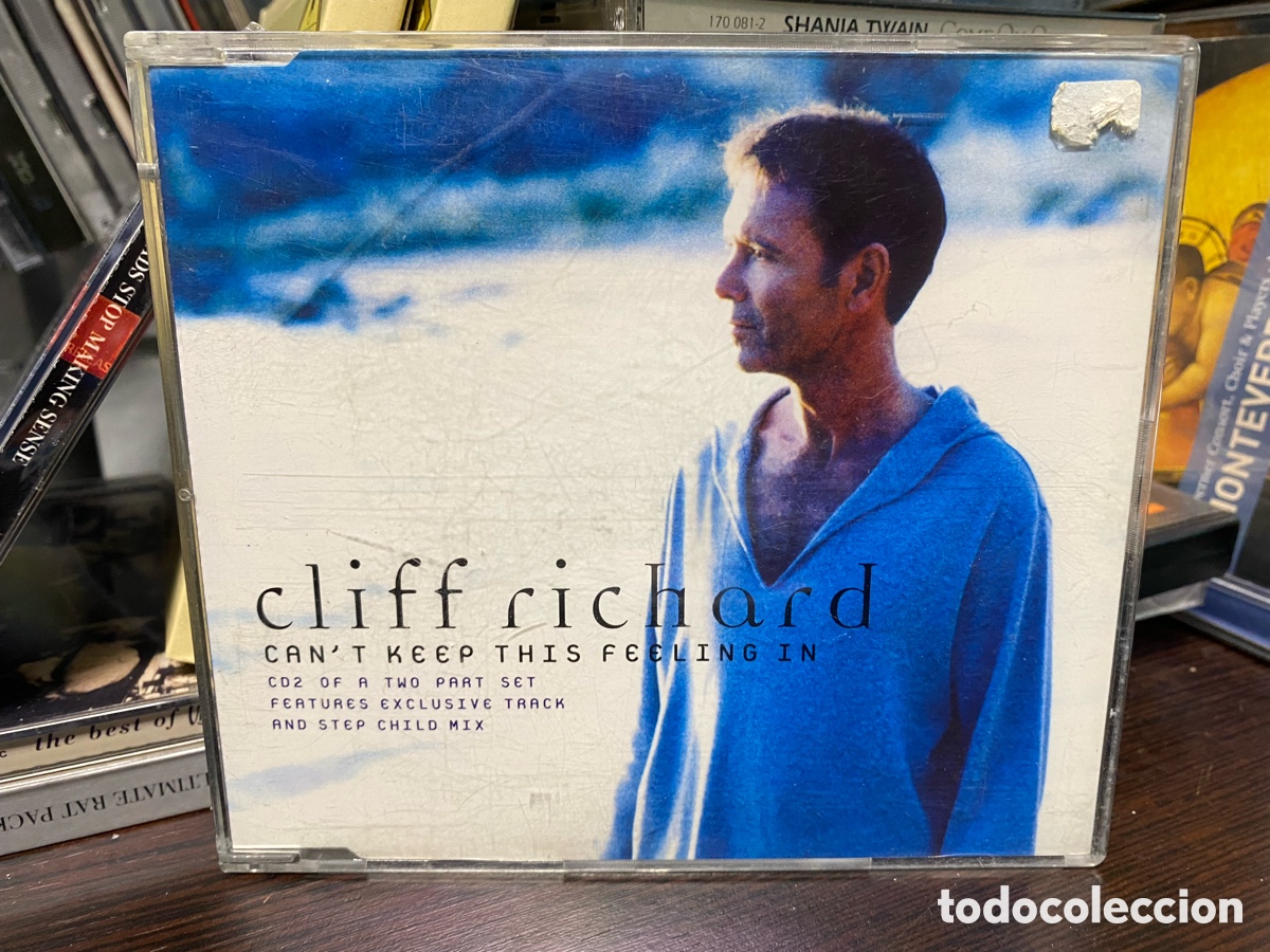 CDs de m&uacute;sica: Cliff Richard - Cant Keep This Feeling In (CD, Single) - Foto 1