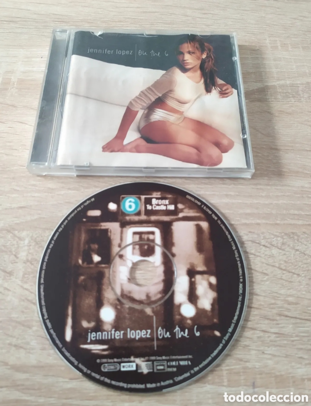 CDs de m&uacute;sica: CD JENNIFER L&Oacute;PEZ. ON THE 6. - Foto 1