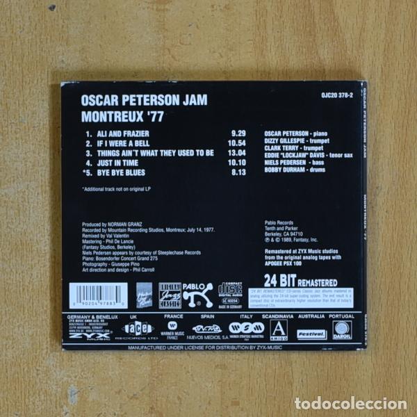 CDs de m&uacute;sica: OSCAR PETERSON - JAM - CD - Foto 2