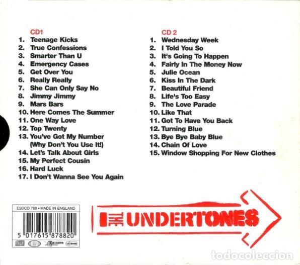 CDs de m&uacute;sica: The Undertones - True confessions (singles = As + Bs) (2 CDs) - Foto 2