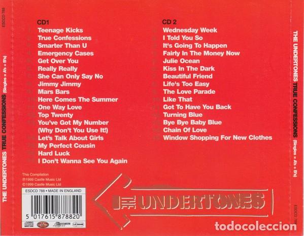 CDs de m&uacute;sica: The Undertones - True confessions (singles = As + Bs) (2 CDs) - Foto 4