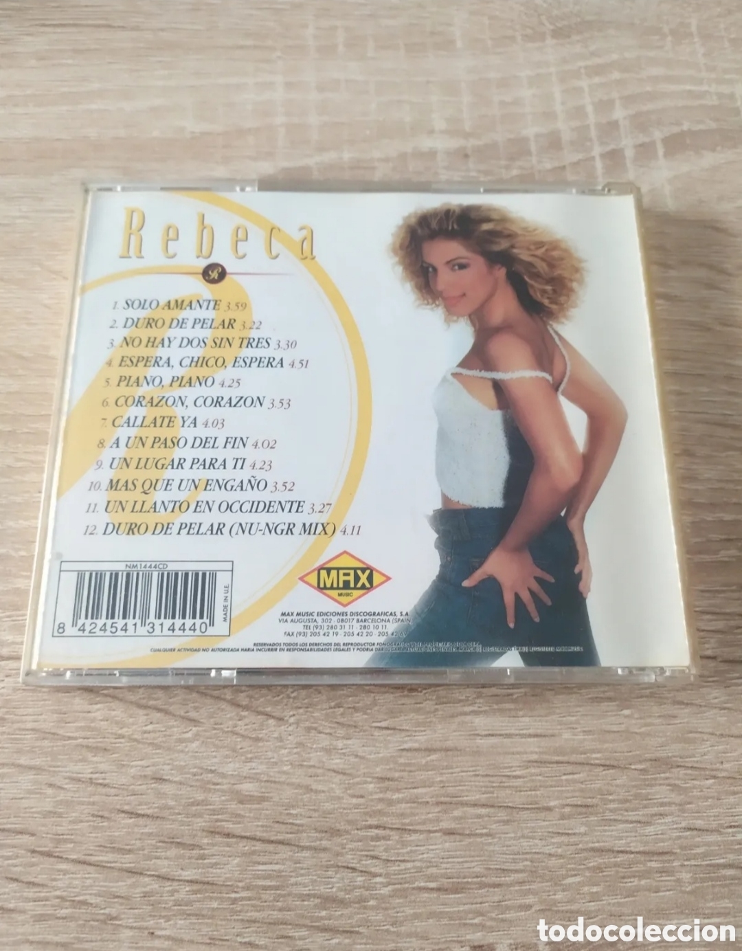 CDs de m&uacute;sica: CD REBECA. DURO DE PELAR. - Foto 2