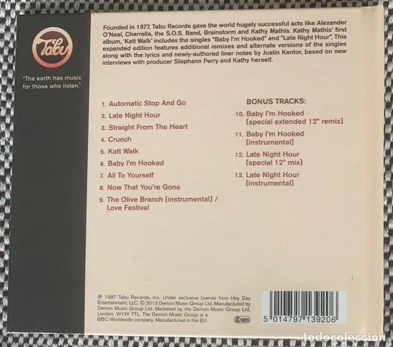 CDs de m&uacute;sica: Kathy Mathis &ndash; Katt Walk - NUEVO Y PRECINTADO - Foto 2