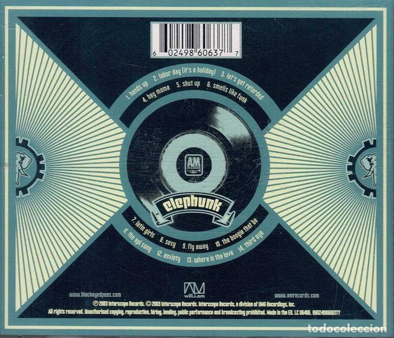 CDs de m&uacute;sica: The Black Eyed Peas - Elephunk. CD - Foto 2