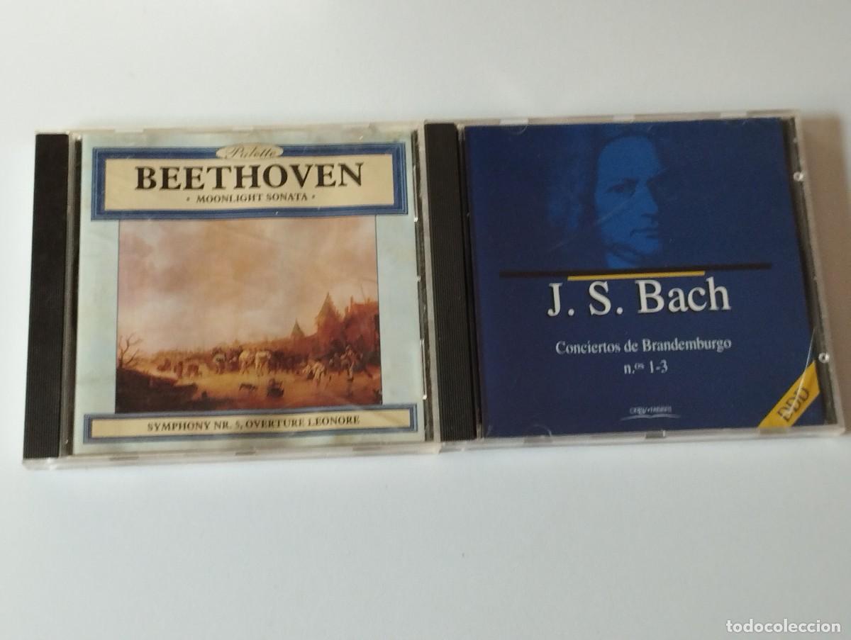 CDs de m&uacute;sica: 2 CD BEETHOVEN - BACH - Foto 1