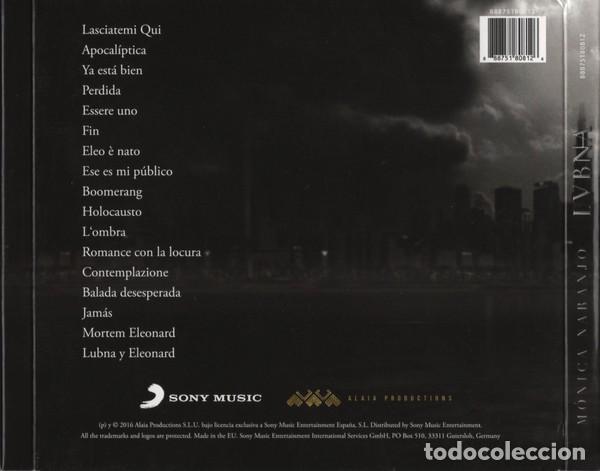 CDs de m&uacute;sica: M&oacute;nica Naranjo &ndash; Lvbna - PRECINTADO - Digipack - Foto 2