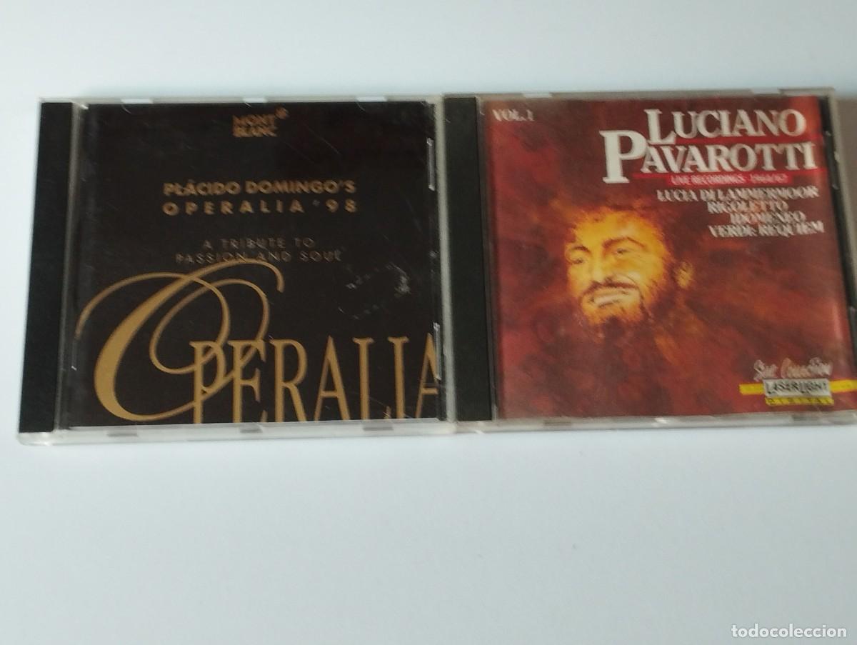 CDs de m&uacute;sica: 2 CD PLACIDO DOMINGO - LUCIANO PAVAROTTI - Foto 1
