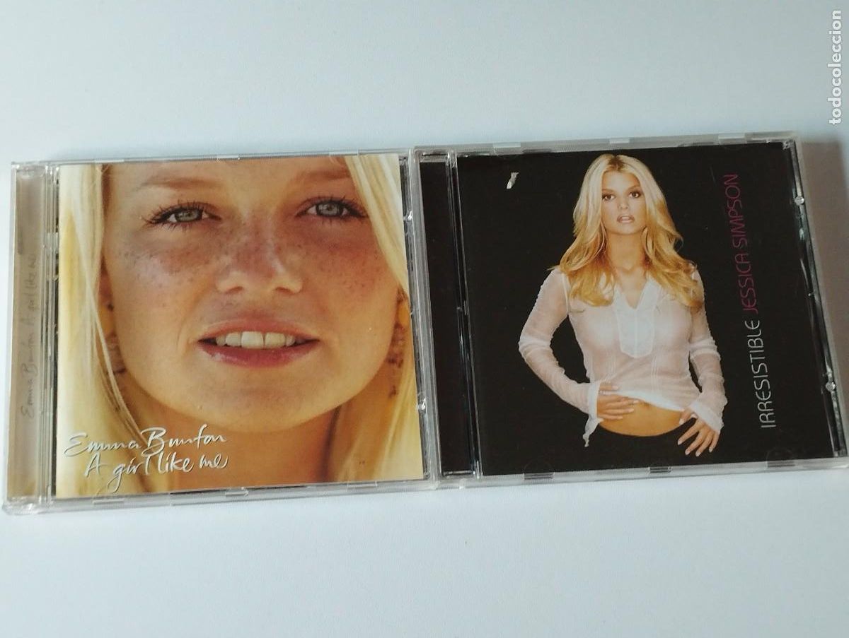 CDs de m&uacute;sica: 2 CD JESSICA SIMPSON - EMMA - Foto 1