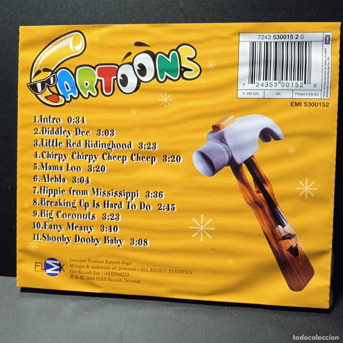 CDs de m&uacute;sica: Toontastic/ Cartoons CD 2000 FLEX PEPETO - Foto 2